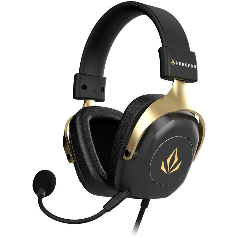 forgeon Casque de jeu Forgeon Sergeant 7.1 PC PS4 PS5 Xbox Xbox X Switch Black