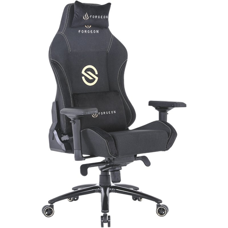 forgeon Chaise de jeu en tissu Forgeon Spica Tissu respirant Black