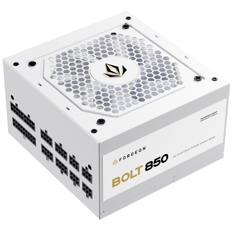 forgeon Bolt PSU 850W Gold Full Modular White