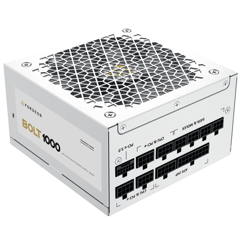 forgeon Forgeon Bolt PSU 1000W Gold Full Modular White