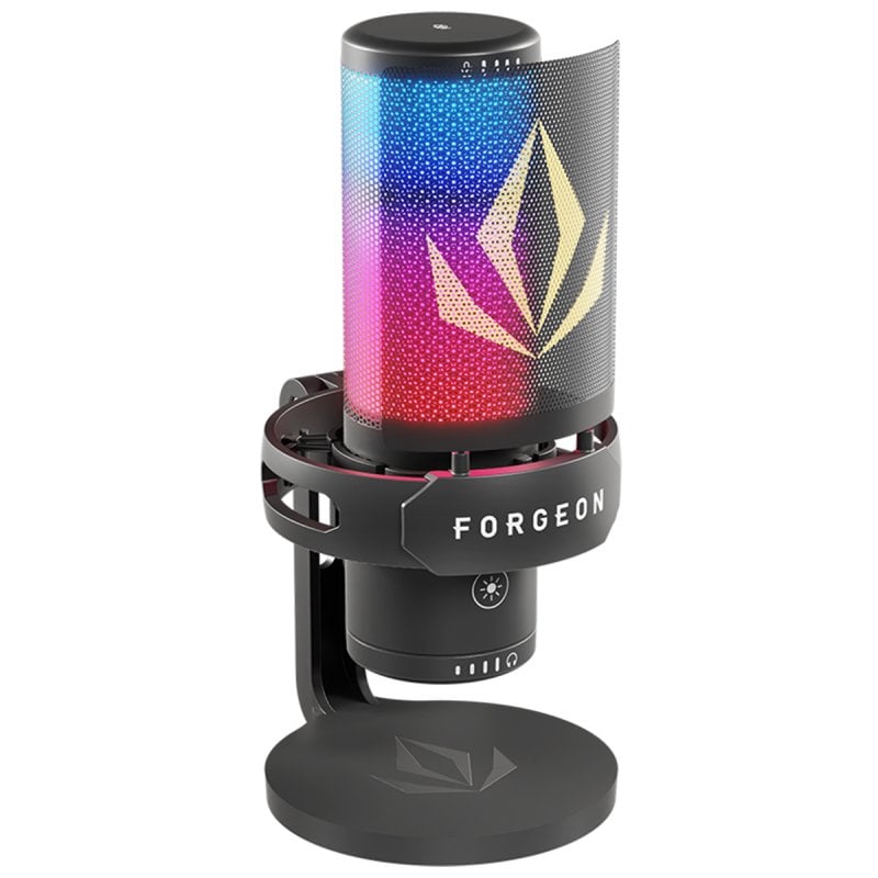 forgeon Microphone à condensateur USB RVB Forgeon Spell