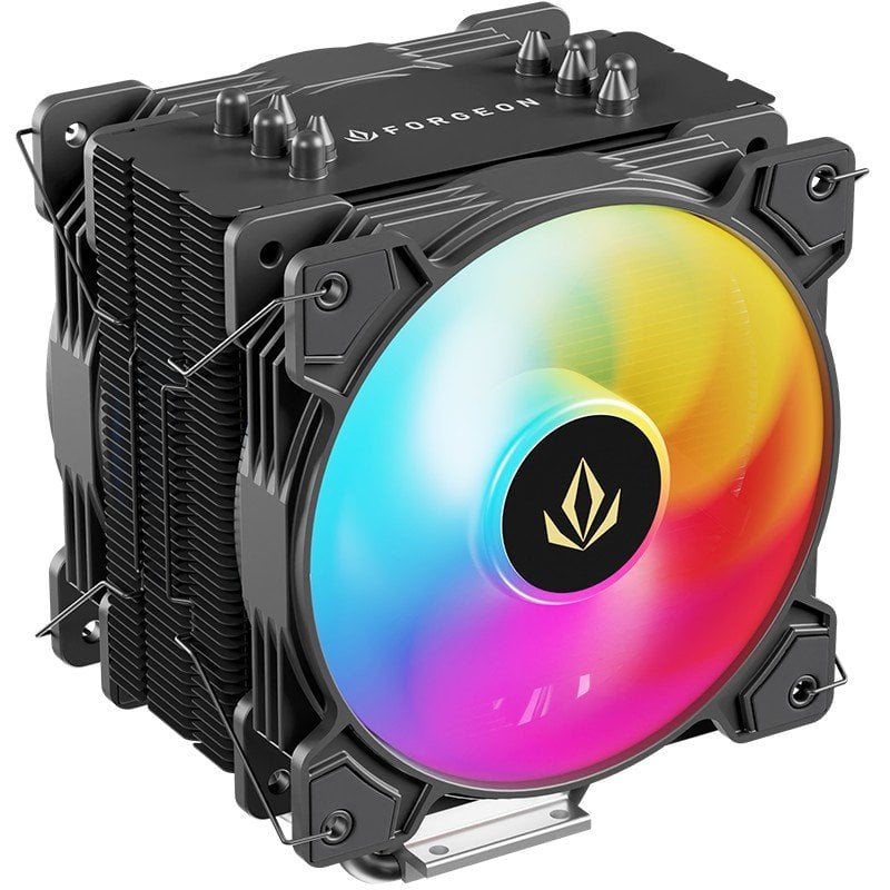forgeon Forgeon Air Solarian 5Pipes Black ARGB Ventilateur CPU 2x120mm Black