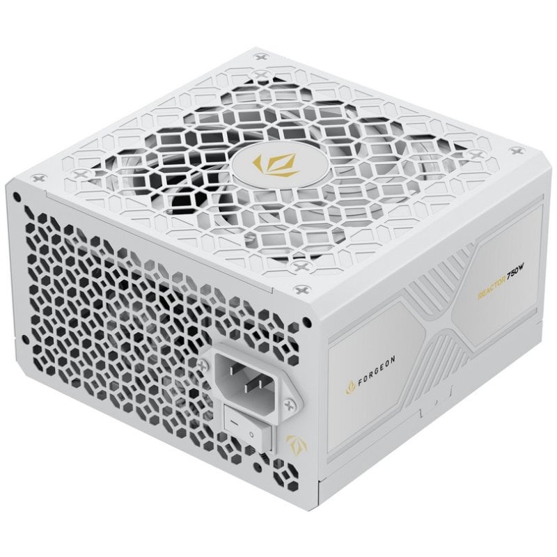 forgeon Alimentation entièrement modulaire Forgeon Reactor 750 ATX 3.1 PCIe 5.1 blanche