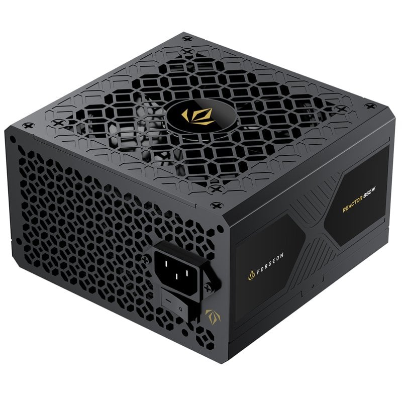 forgeon Alimentation entièrement modulaire Forgeon Reactor 850 W Cybenetics Platinum ATX 3.1 PCIe 5.1, Black