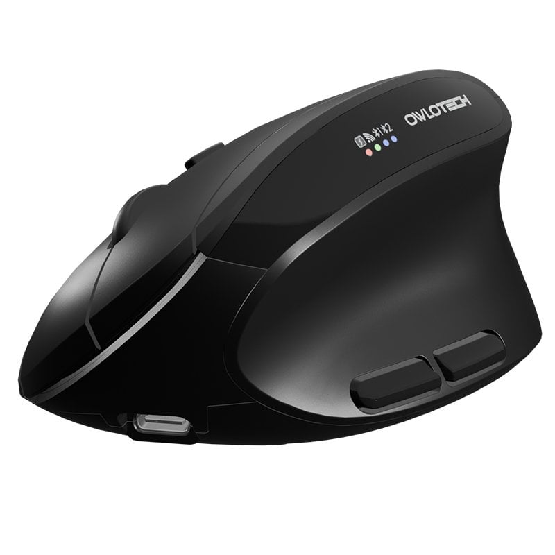 owlotech Souris ergonomique sans fil Owlotech EM500 Black