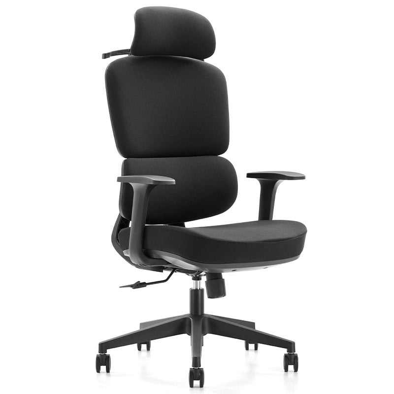 owlotech Chaise de bureau ergonomique Black Owlotech Prestige