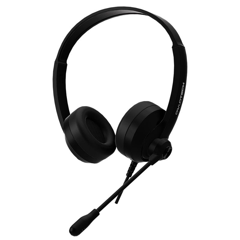 owlotech Casque Owlotech DeskBuds avec micro, Black