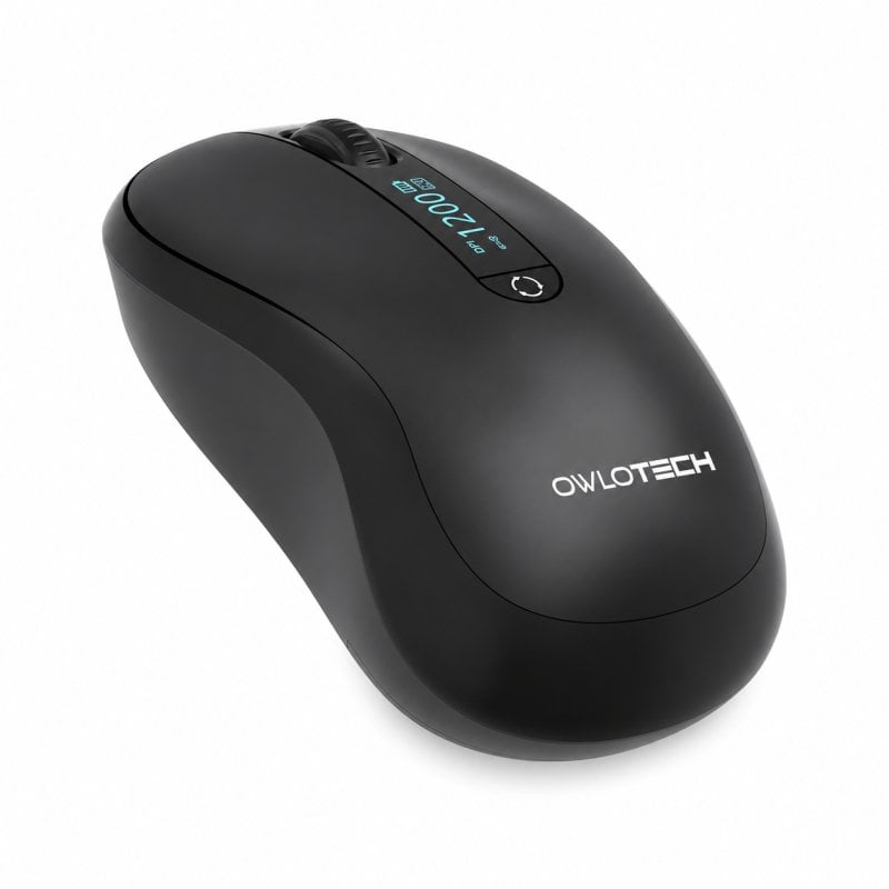 owlotech Souris Owlotech M120 avec écran Black Black