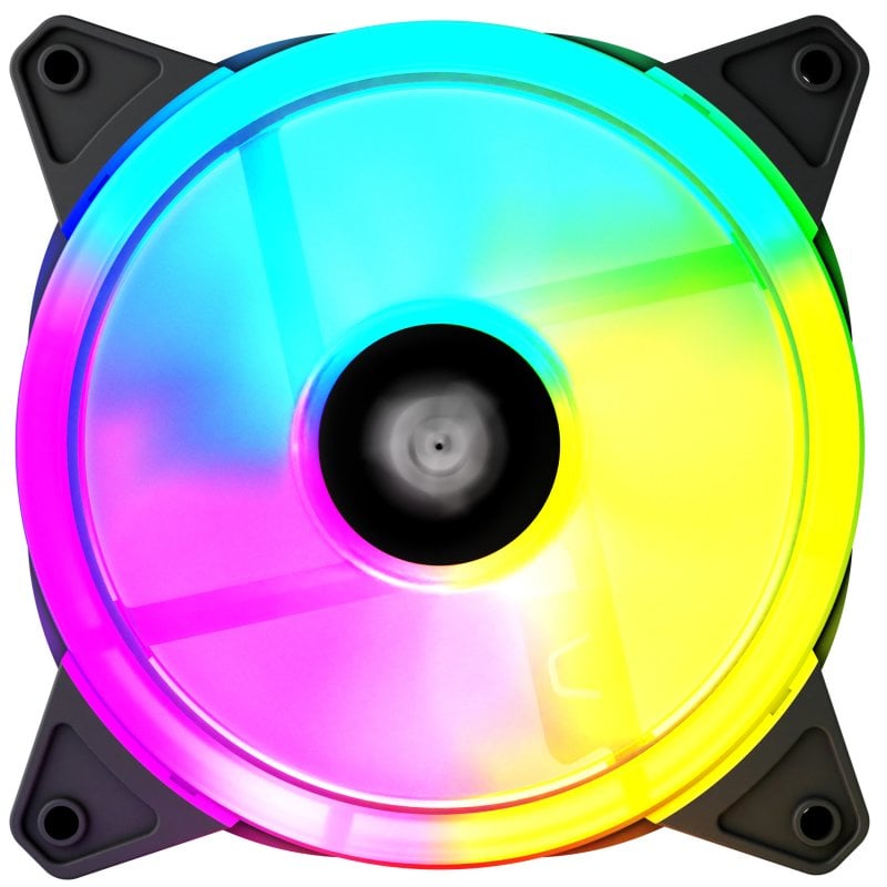 tempest Ventilateur Tempest Fan R 120 mm ARGB PWM supplémentaire Black