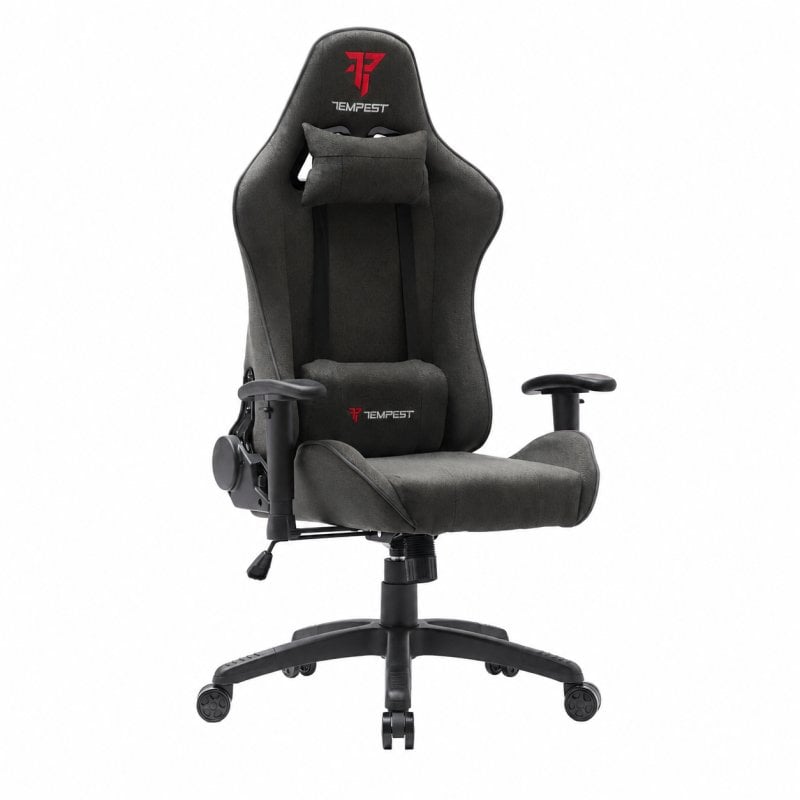 tempest Fauteuil Gaming Tempest Vanquish Black Tissu Respirant