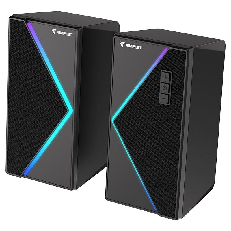 tempest Enceintes gaming Tempest M40 PRO RGB Master 2.0 avec Bluetooth Black