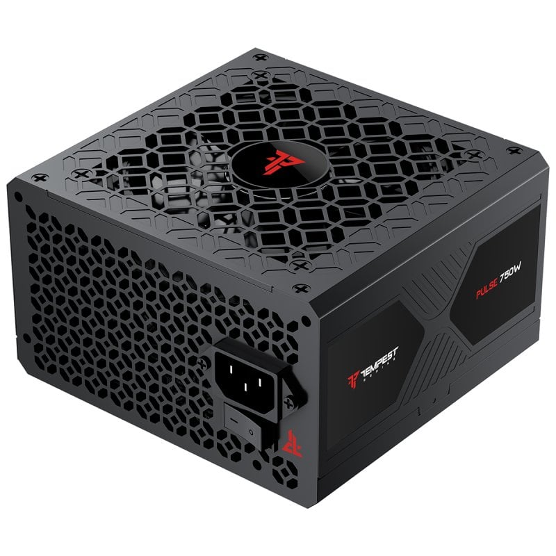 tempest Alimentation modulaire Tempest Pulse PSU 750 W Cybenetics Bronze ATX 3.1, Black