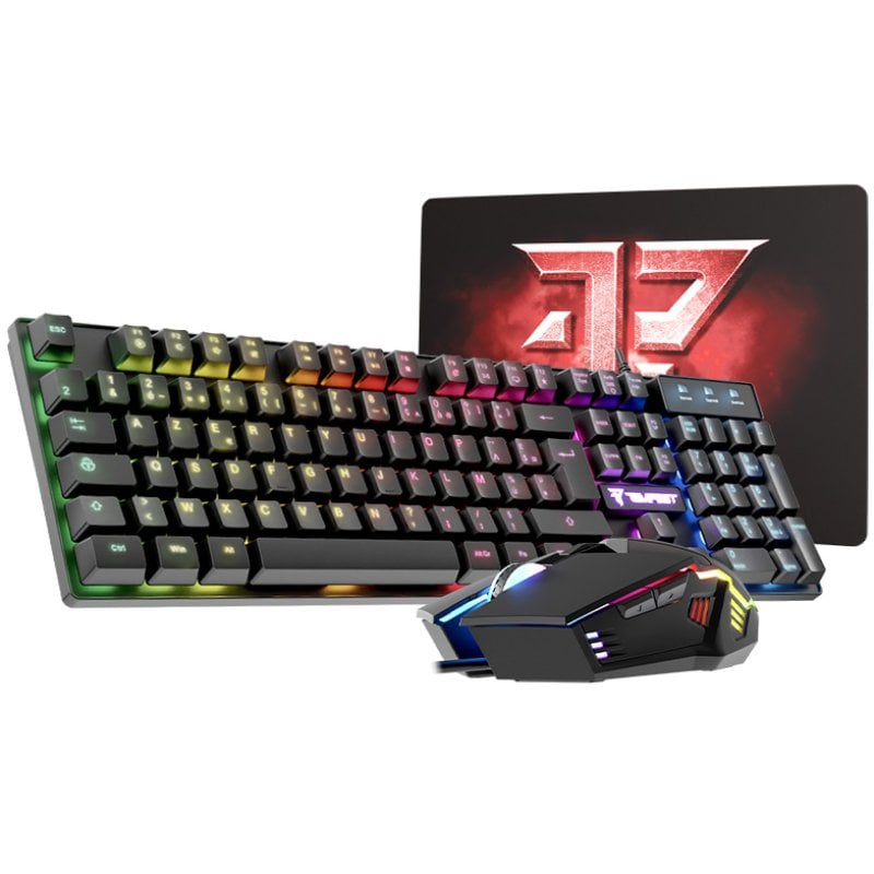 tempest Tempest Calamity Combo Clavier de jeu 3 en 1 Souris Tapis de souris
