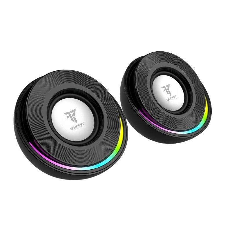 tempest Haut-parleurs Tempest M10 Hero One RGB 2.0 Bluetooth 10W avec éclairage