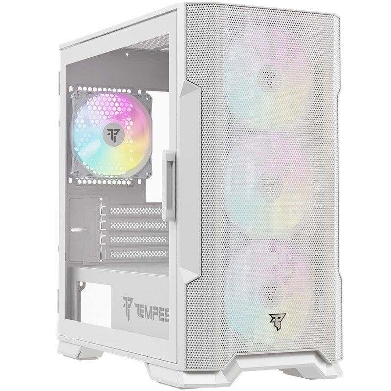 tempest Tempest Airflow Stockade ARGB M-ATX White