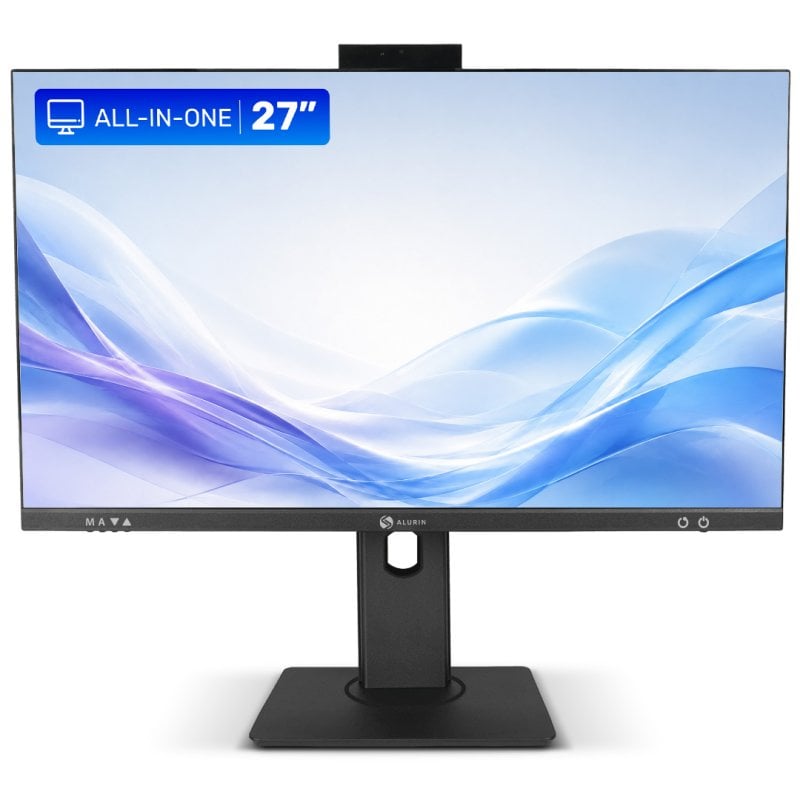 alurin PC Tout-en-un Alurin Flow i5-12400 Intel Core 16Go 1 To SSD UHD 730 27 Hauteur réglable