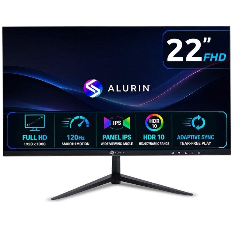 alurin Écran PC Alurin CoreVision 120IPSLite 22 Full HD 120Hz IPS HDR10 Adaptive Sync