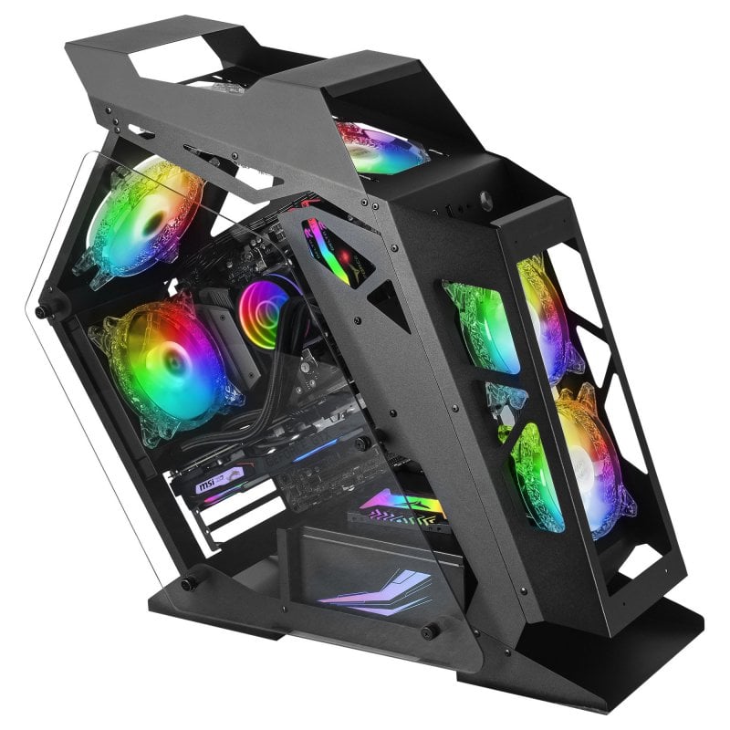 mars-gaming Mars Gaming MC61 Verre Trempé USB 3.2 Black