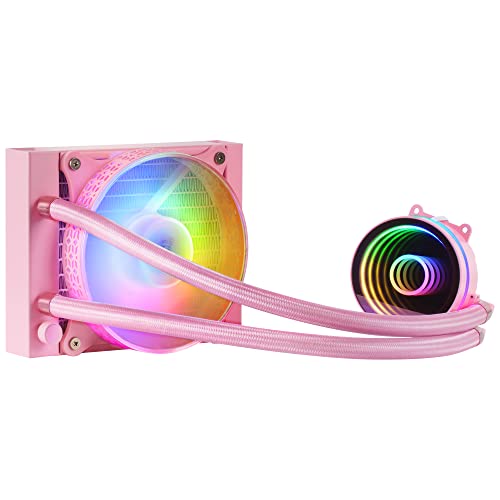 mars-gaming Kit de refroidissement liquide Mars Gaming ML-ONE120 FRGB Rose