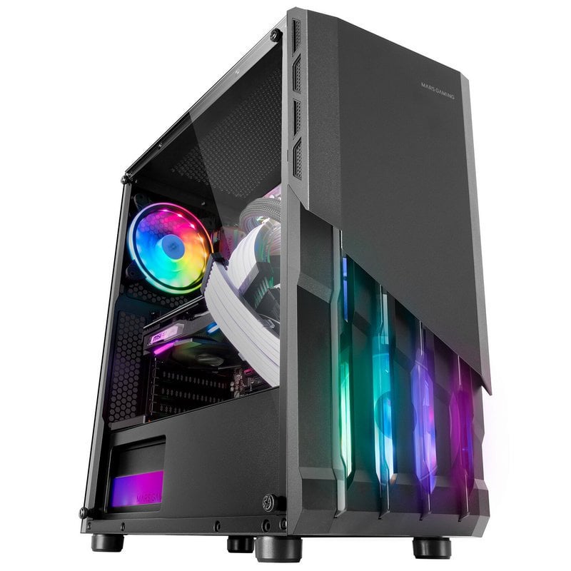 mars-gaming Mars Gaming MC-X2 FRGB USB 3.0 Black avec Window