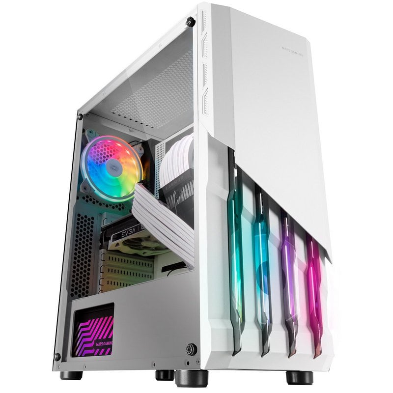 mars-gaming Mars Gaming MC-X2 FRGB USB 3.0 White avec Window