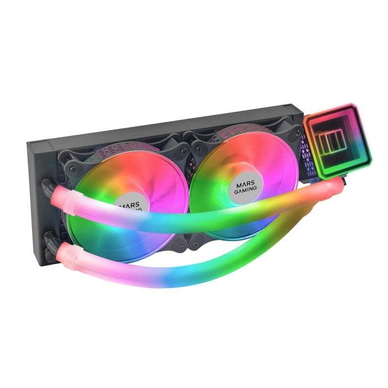 mars-gaming Refrigeration Liquide Mars Gaming ML-ULTRA240 ARGB 240mm 2 Ventilateurs ARGB