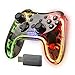 Mars Gaming MGP 24, Manette de Jeu sans Fil 2 4GPRO, Neon RGB, Dual Haptic Vibration, Joysticks analogiques, ContAleur pour PC, PS3, PS4, XBOX360, Raspberry Pi, Mac, Android
