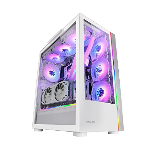 mars-gaming Mars Gaming MC-Ultra Tower Custom XXL Verre Trempé USB 3.0 ARGB White