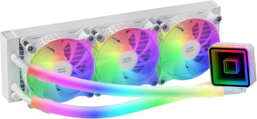 mars-gaming Refrigeración Líquida Mars Gaming ML-ULTRA360 360mm 3 Ventiladores ARGB Blanca