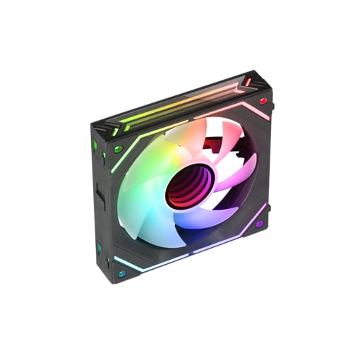 mars-gaming Mars Gaming MF-LINKFINITY PWM ARGB Ventilateur supplémentaire 120 mm Black