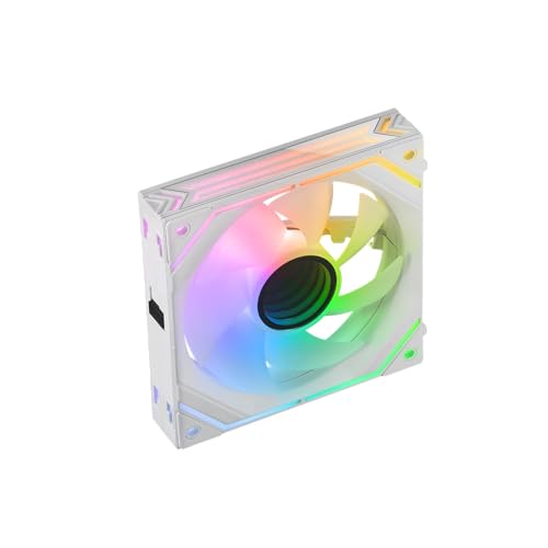 mars-gaming Mars Gaming MF-LINKFINITYW PWM ARGB Ventilateur supplémentaire 120 mm White