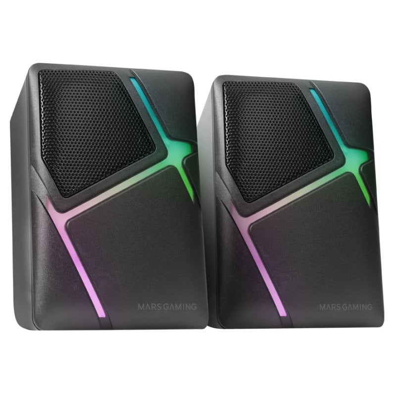 mars-gaming Mars Gaming MS-H Enceintes RVB compactes 10W Black