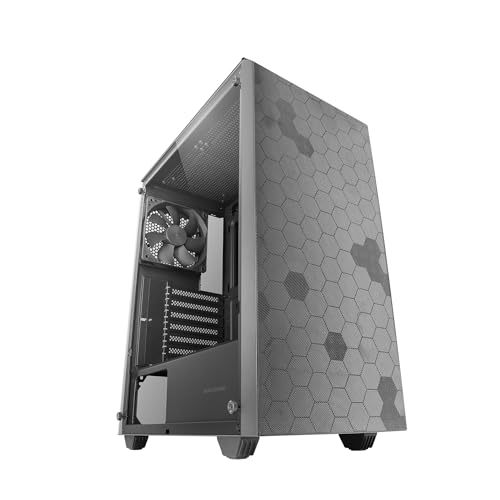 mars-gaming Mars Gaming MC-Q3 Moyenne Tour ATX Verre Trempé Double Filtre Amovible USB 3.0 Black