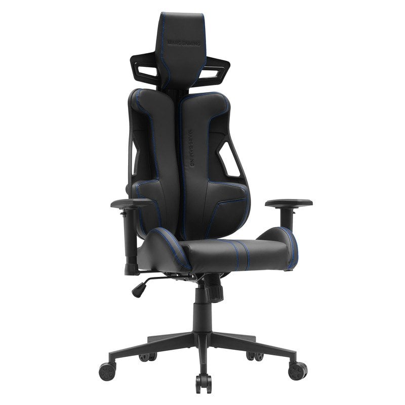 mars-gaming Mars Gaming MGC-ELITE Chaise de jeu ergonomique Dossier adaptatif Accoudoir 2D Roues XL Blue