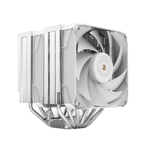 mars-gaming Dissipateur thermique pour processeur double tour Mars Gaming Mcpu-xu6 Tdp 350 W 2 ventilateurs Fdb 6 caloducs Hct White