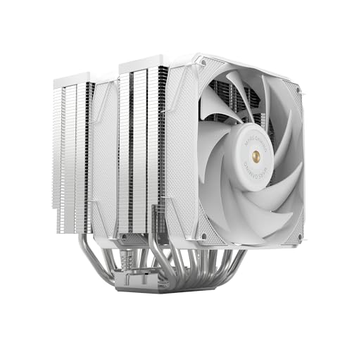 mars-gaming Dissipateur thermique pour processeur double tour Mars Gaming Mcpu-xu9 Tdp 400w 2x Fdb 9 caloducs Bph ventilateurs White