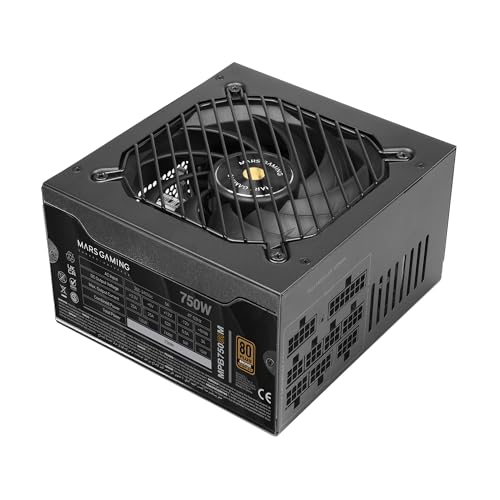 mars-gaming Alimentation modulaire Mars Gaming Mpb750sim ATX 750 W 80 Plus Bronze Black