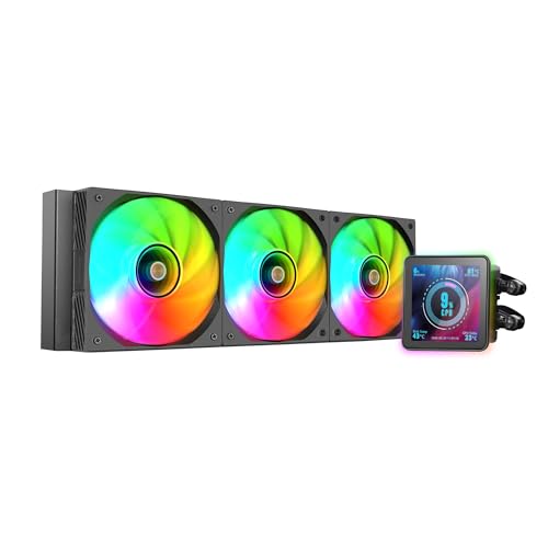 mars-gaming Refrigeración Líquida Mars Gaming ML-VISIONPRO360 360mm 3 Ventiladores ARGB Pantalla IPS