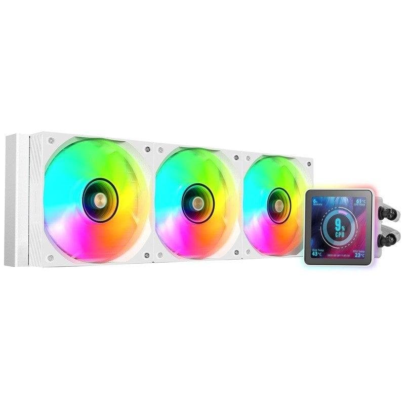 mars-gaming Refroidissement liquide Mars Gaming ML-VISIONPRO360 360 mm Écran IPS 3 ventilateurs ARGB silencieux