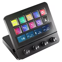 mars-gaming Contrôleur Mars Gaming MSD-Pro 10 touches, écran LCD, 4 molettes, écran tactile animé étendu, Black