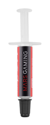 Mars Gaming MT0X3, Kit 3X Pâtes Thermiques CPU, Haute Conductivité Thermique 6 W m·K 280 °C, Non Conductrice Nanotechnologie, Application Facile et Uniforme Spatule et Applicateur, 3x1g (3g), Gris