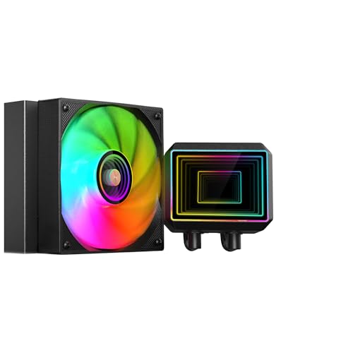 mars-gaming Refrigeración Líquida Mars Gaming ML-TWO120 120mm 1 Ventilador ARGB Infinity Mirror