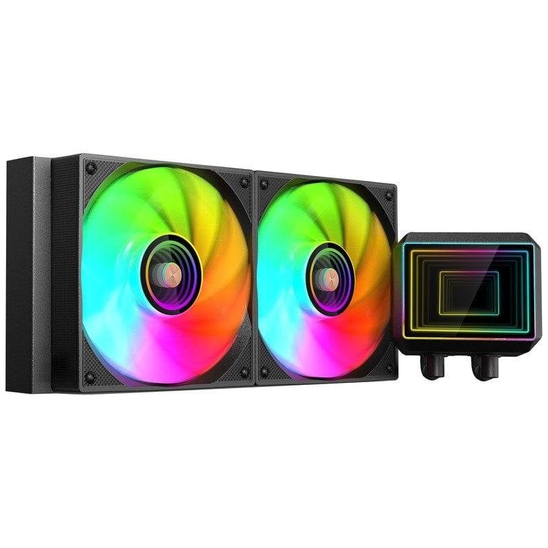 mars-gaming Refrigeration Liquide Mars Gaming ML-TWO240 278x120x28mm 2 Ventilateurs ARGB