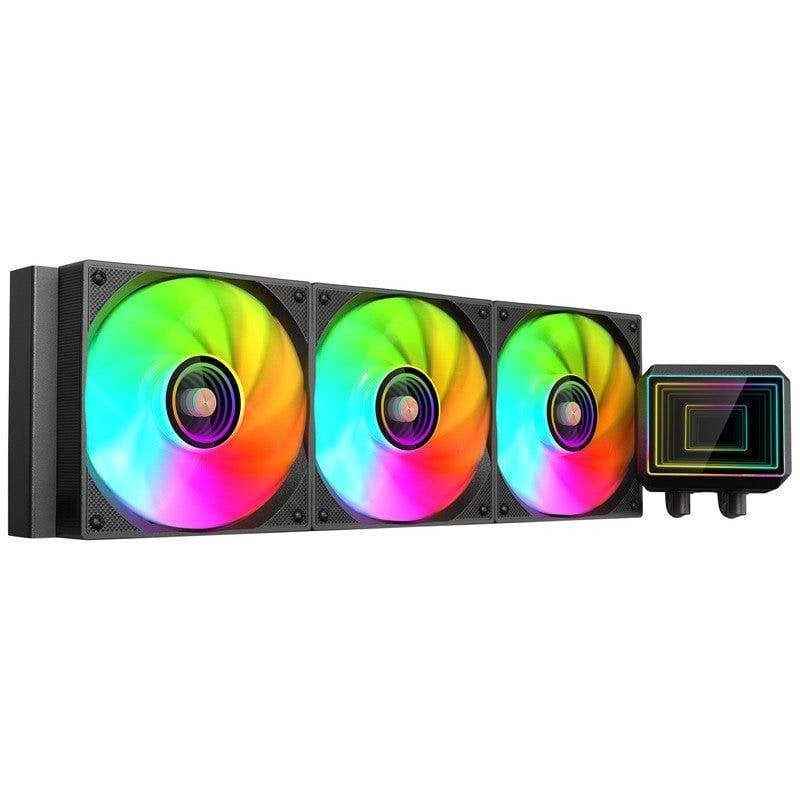 mars-gaming Refrigeración Líquida Mars Gaming ML-TWO360 360mm 3 Ventiladores ARGB Negro