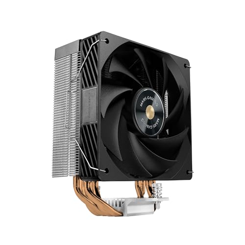 mars-gaming Dissipateur thermique pour processeur Mars Gaming Mcpu-x4 230 W, 4 caloducs, ventilateur 120 mm, Intel LGA et AMD, Black