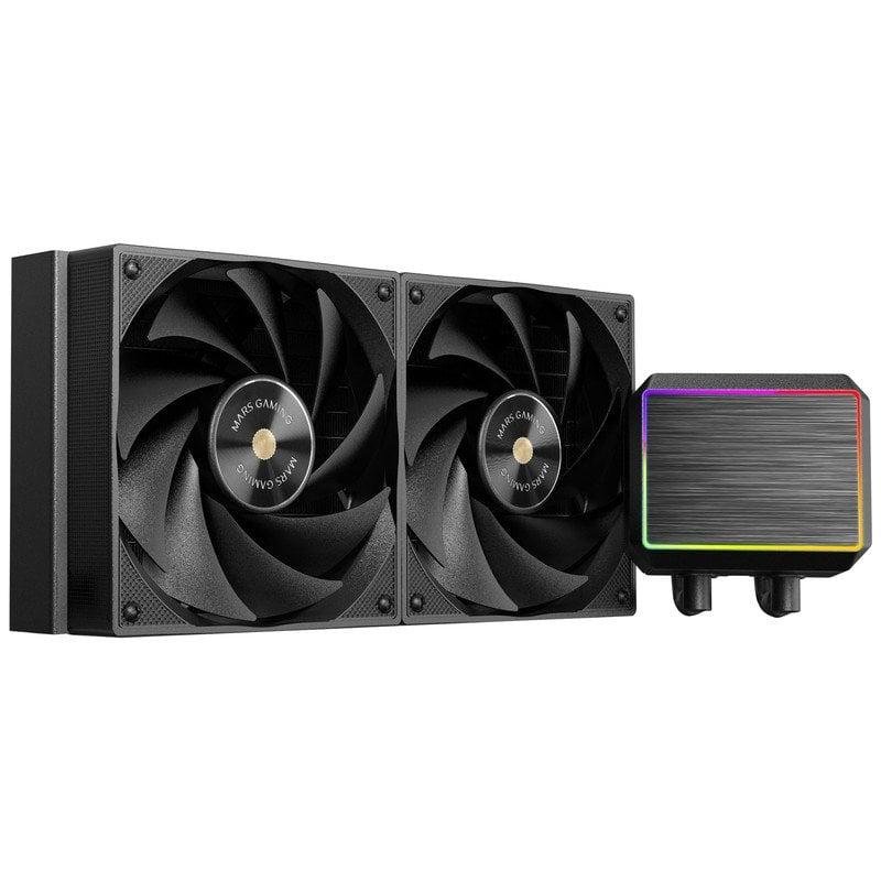 mars-gaming Refrigeración Líquida Mars Gaming ML-PROII240 240mm 2 Ventiladores FRGB