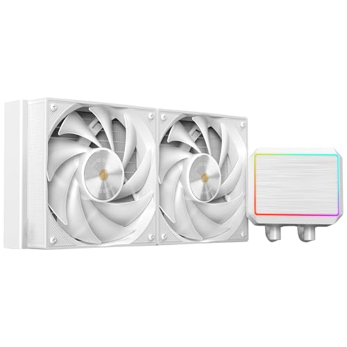 mars-gaming Refroidissement liquide tout-en-un Mars Gaming ML-PROII240, pompe TDP 450 W, 4e génération, 2 ventilateurs, White