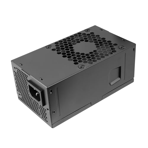 Tacens Anima APTII500P, Bloc d'alimentation TFX, Puissance 500W, Design Ultracompact, Rendement 85 , Technologie SMD, Ventilateur 80mm, Alimentation PC Professionnelle avec Câblage Plat, Noir