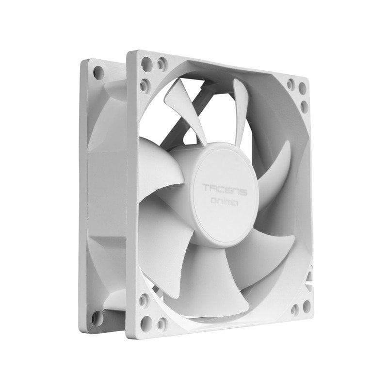 tacens Anima Af8x2 Kit 2x Ventilateurs Ultra Silencieux 80mm Fluxus White