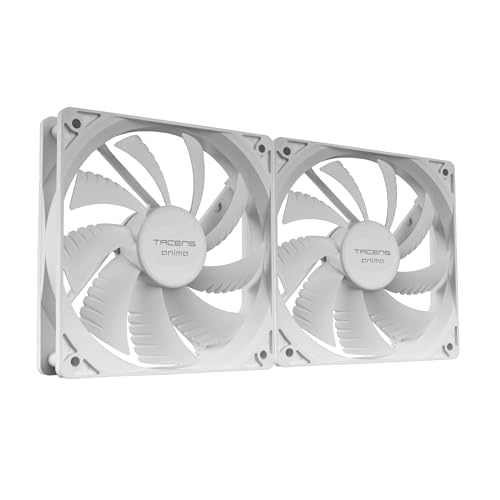 tacens Ventilateur additionnel Tacens Anima AF12X2 120mm 1200RPM kit double ultra-silencieux